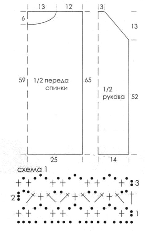Лёгкий пуловер для мужчин выкройка Лёгкий пуловер для мужчин выкройка