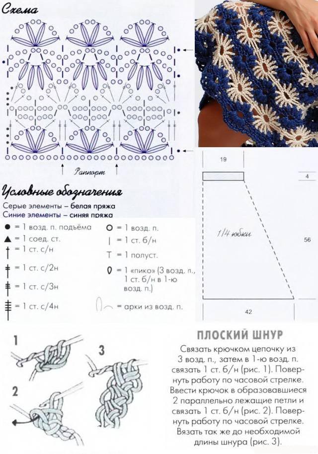 Двухцветная юбка описание Двухцветная юбка описание